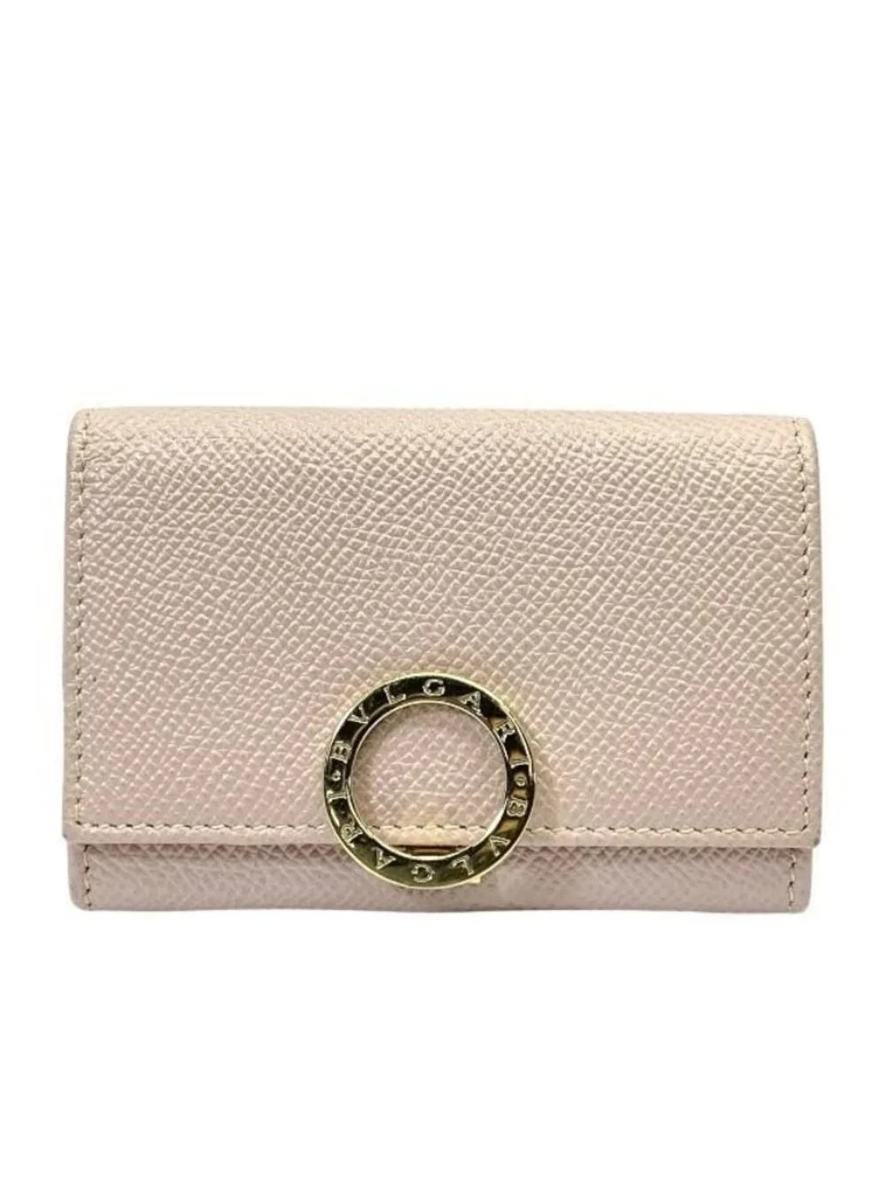 Bvlgari B.zero1 Coin Case Purse Compact Wallet Mini Logo Clip